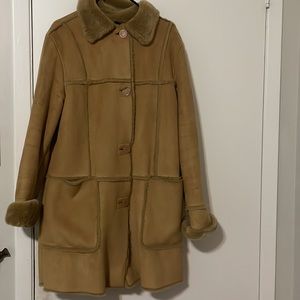 Vintage Shearling / Faux Fur coat in S